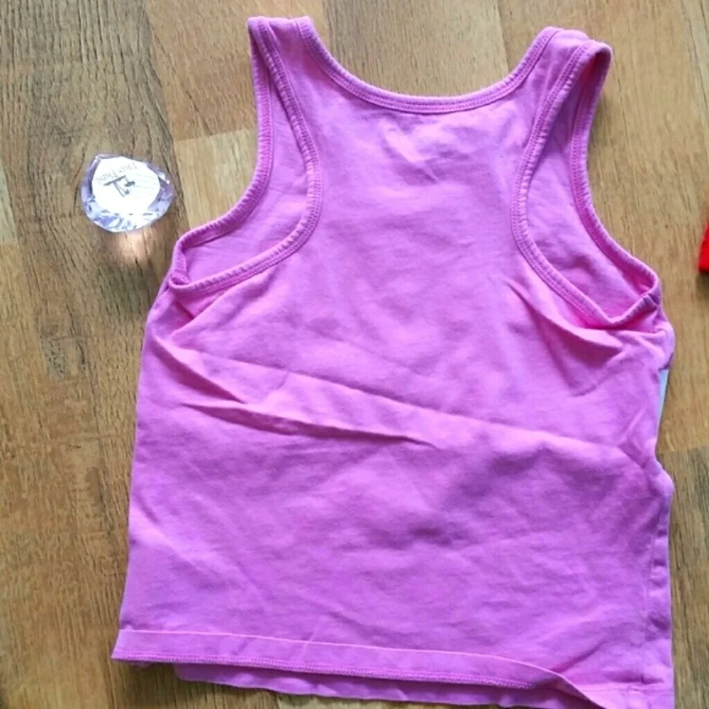 GAP Girls 3 Pack Tank Tops Size XS (4-5)- Turquoise, Pink, Red‎